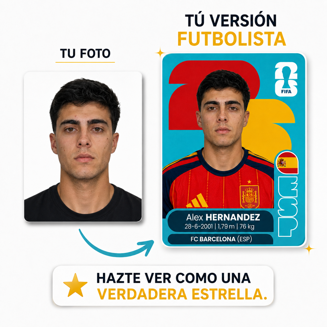Campione™ Carta Personalizada