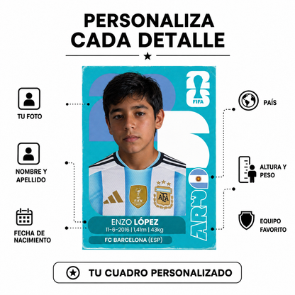 Campione™ Carta Personalizada