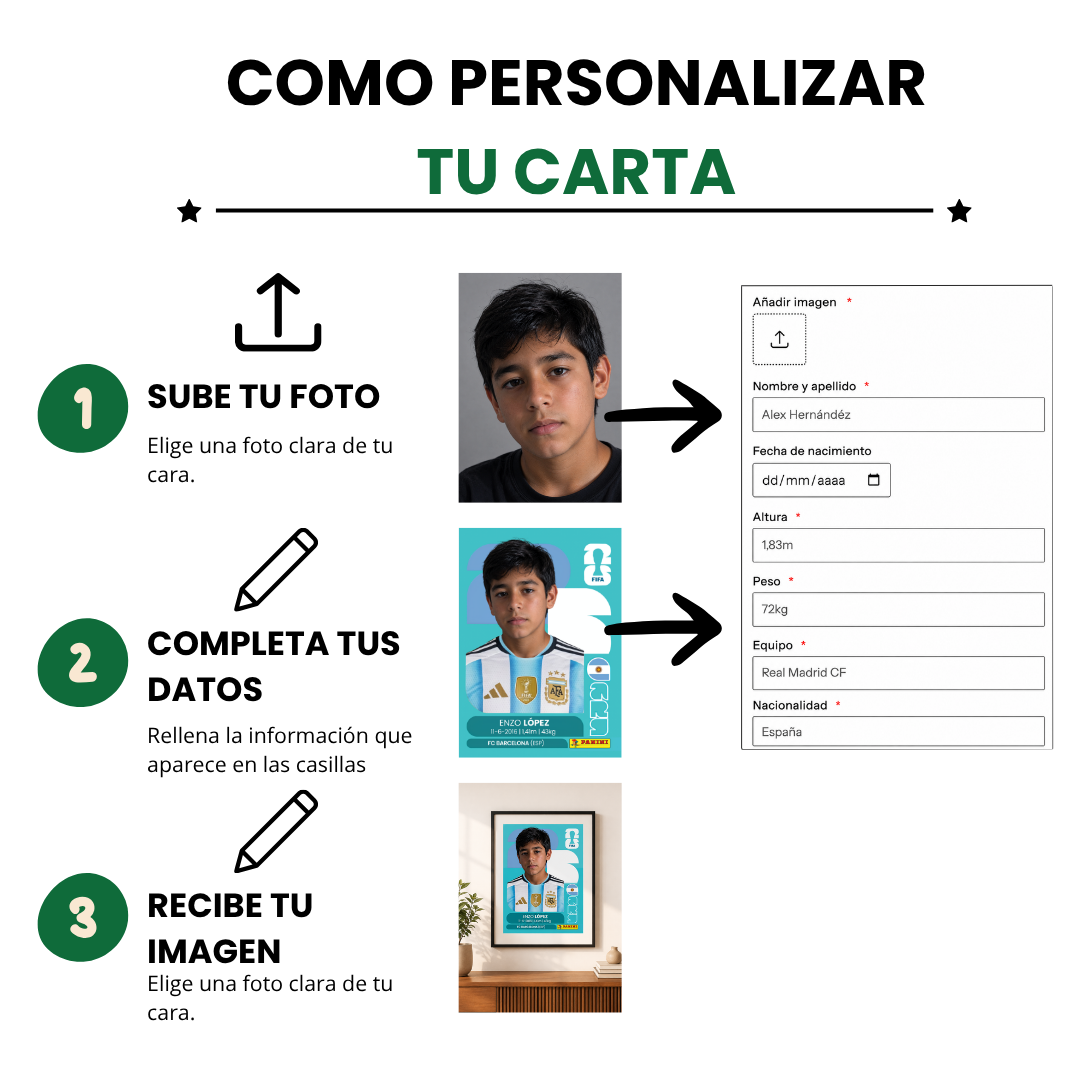 Campione™ Carta Personalizada